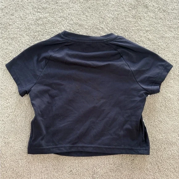SHEIN Dark Blue Kids Tee with White Accents - Picture 2 of 3